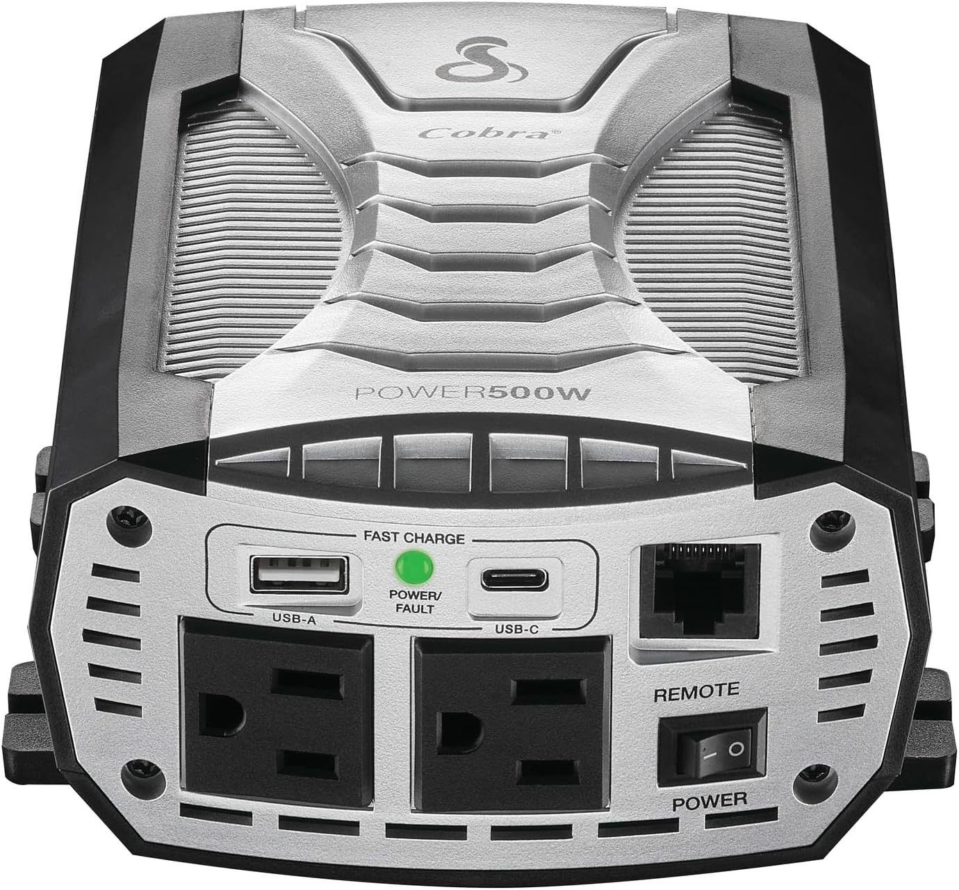 Cobra POWER 500W Inverter: Reliable Car Charger with USB Ports