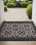 DEXI Front Door Mat 32x48 - Washable Low Profile Entryway Mat
