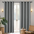 Joydeco Blackout Curtains 72 in 2 Panels - Room Darkening Thermal