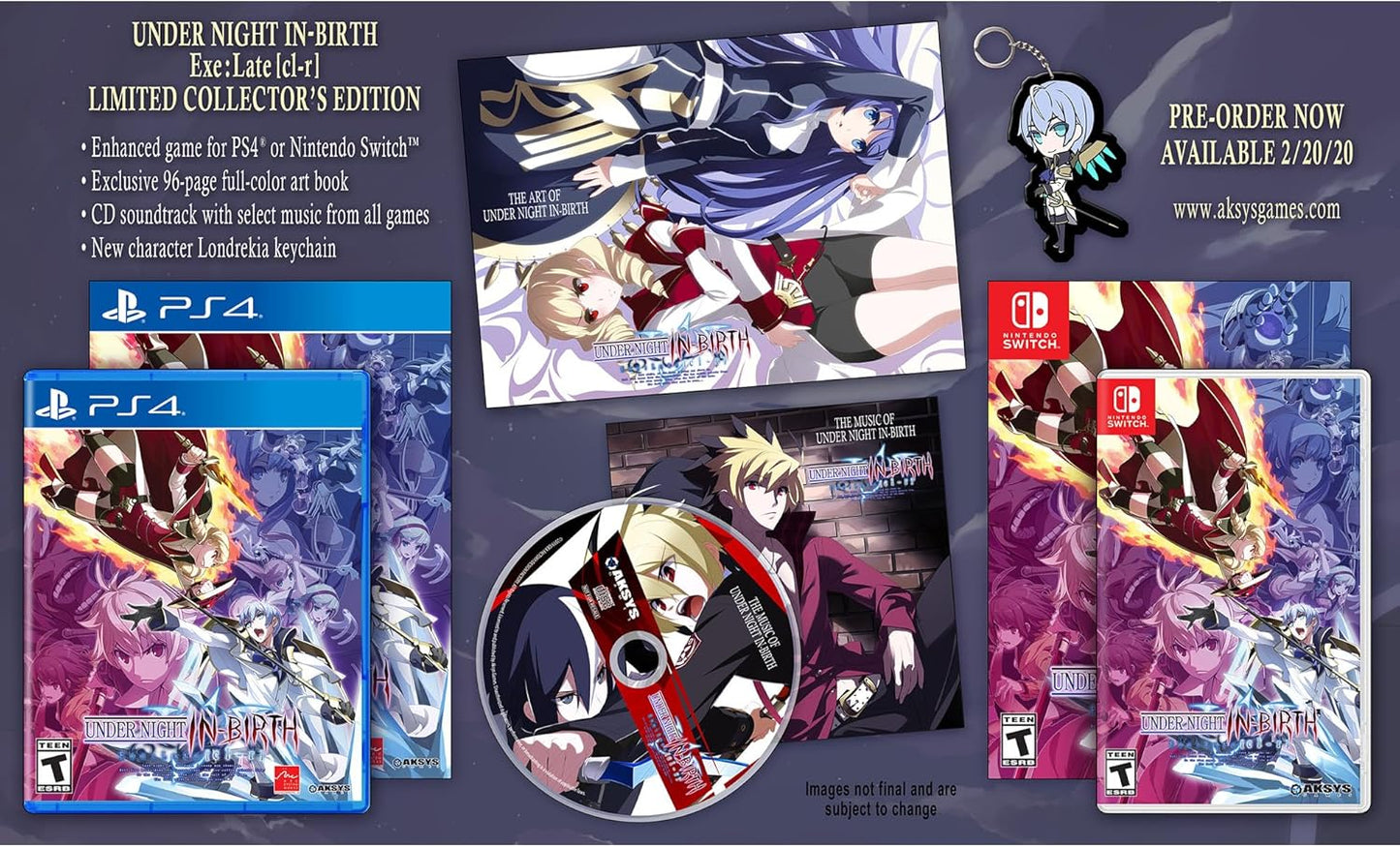 Under Night In-Birth Exe: Late[Cl-R] Collector's Edition Review