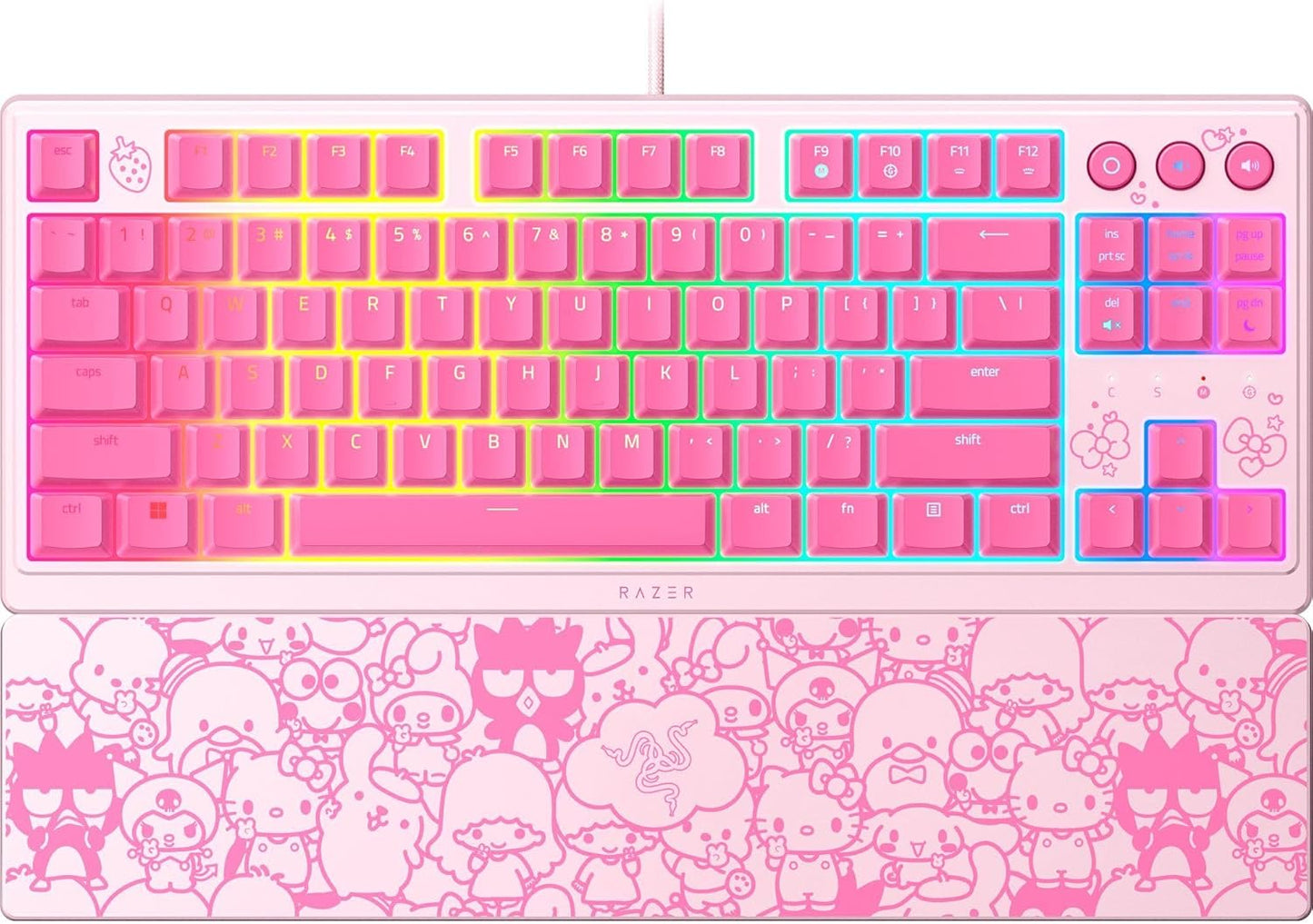 Razer Ornata V3 TKL Gaming Keyboard with Low-Profile Keys