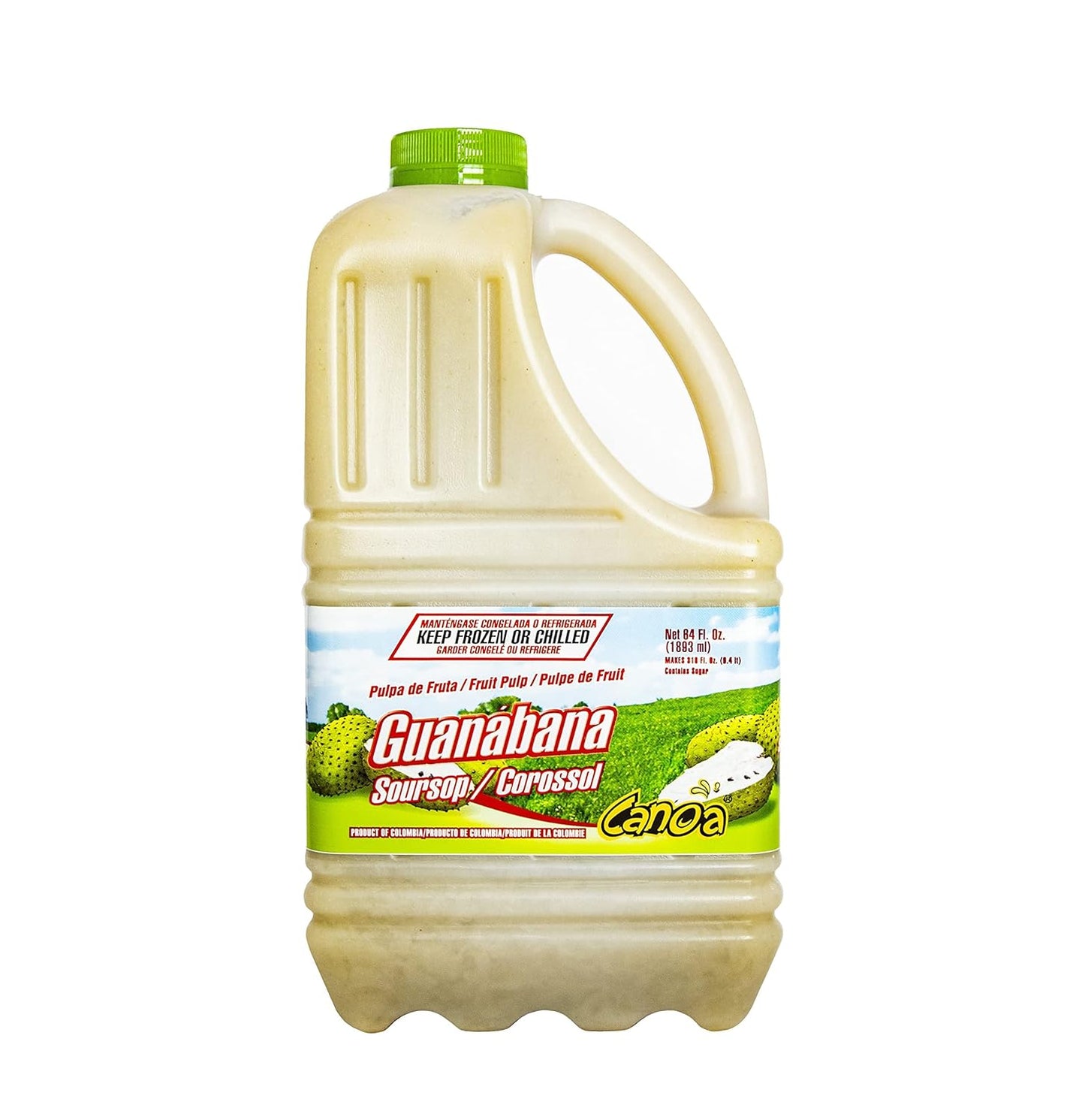 Canoa Fruit Purees for Juices, Smoothies, and More - 64 fl oz