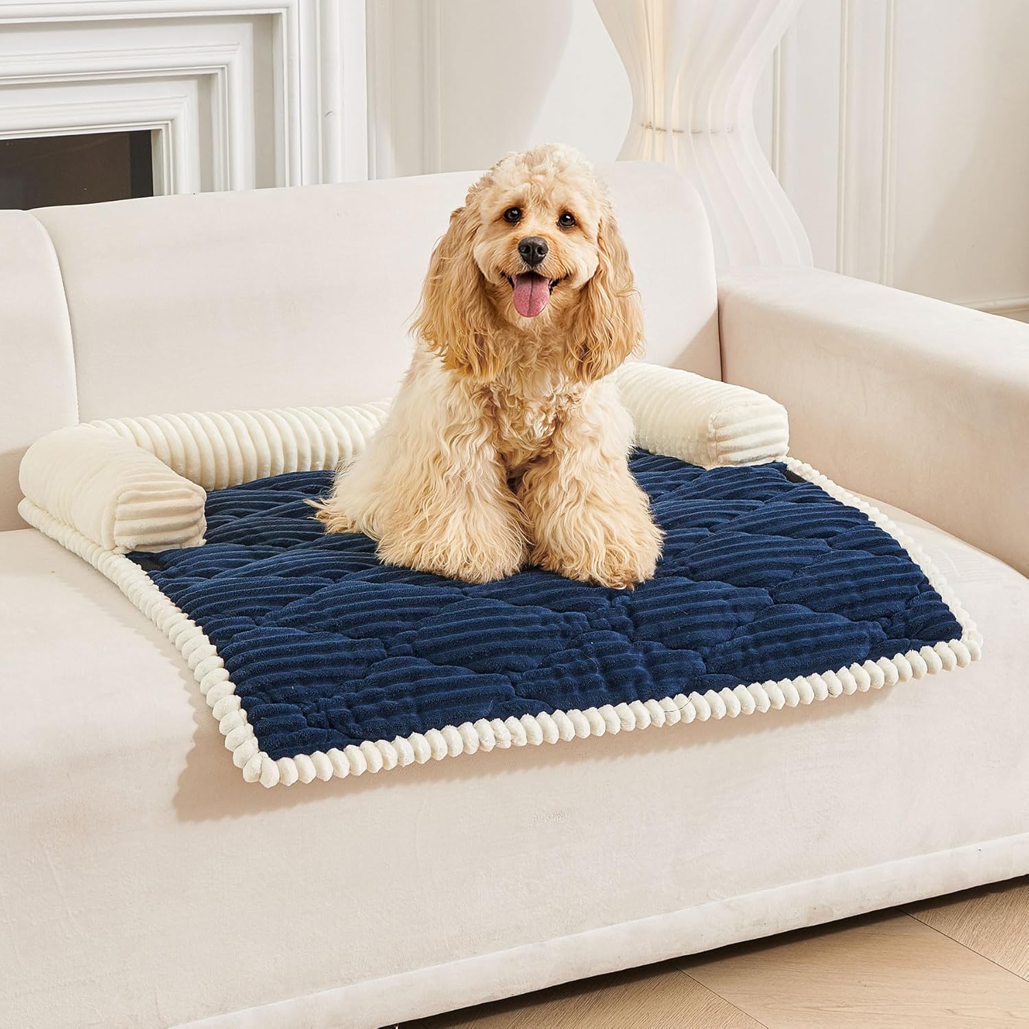 HAOMAIJIA Dog Couch Bed for Large Dogs - Soft & Non-Slip Cover
