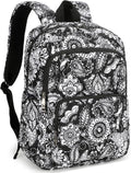 Searock Quilted Backpack for Women - Stylish Floral Design