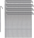 Pinnacle Mercantile 120 Pack Tent Stakes for Garden and Outdoor Use