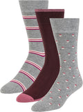 Ted Baker Men's Pattern Crew Dress Socks (3-Pack) (Style 6FG6)