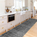 Moroccan Washable Hallway Runner Rug 2ft 6inx12ft - Soft Low Pile