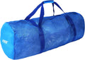 Large Mesh Duffel Bag for Sports & Water Gear - Breathable, Foldable