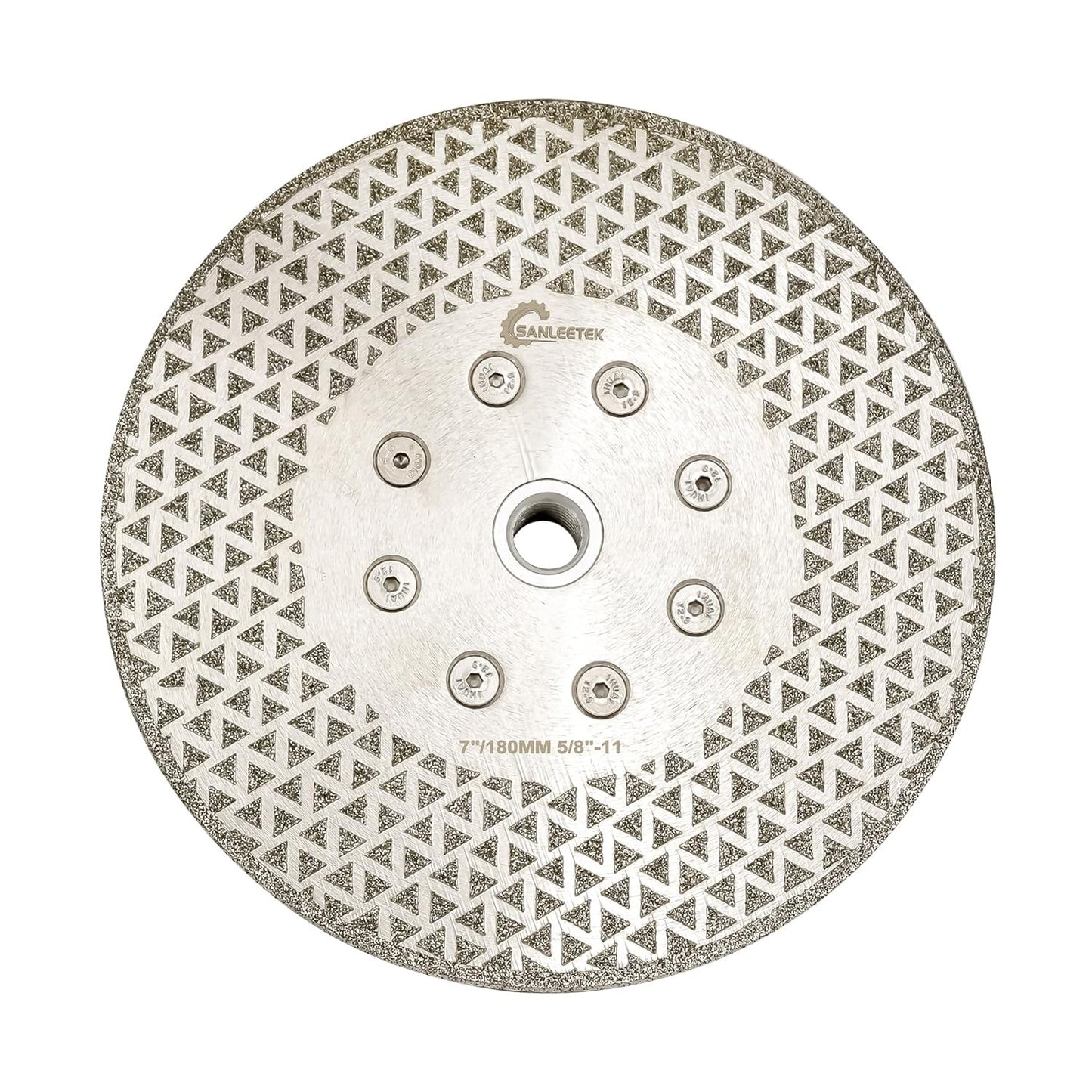 Premium 7 Diamond Grinding Disc - Double Coated for Granite & Marble SANLEETEK