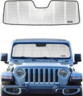 Windshield Sun Shade for Jeep Wrangler 2011-2017 and 2018 JK - Heat