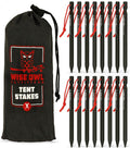 Strong & Durable Tent Stakes by Wise Owl