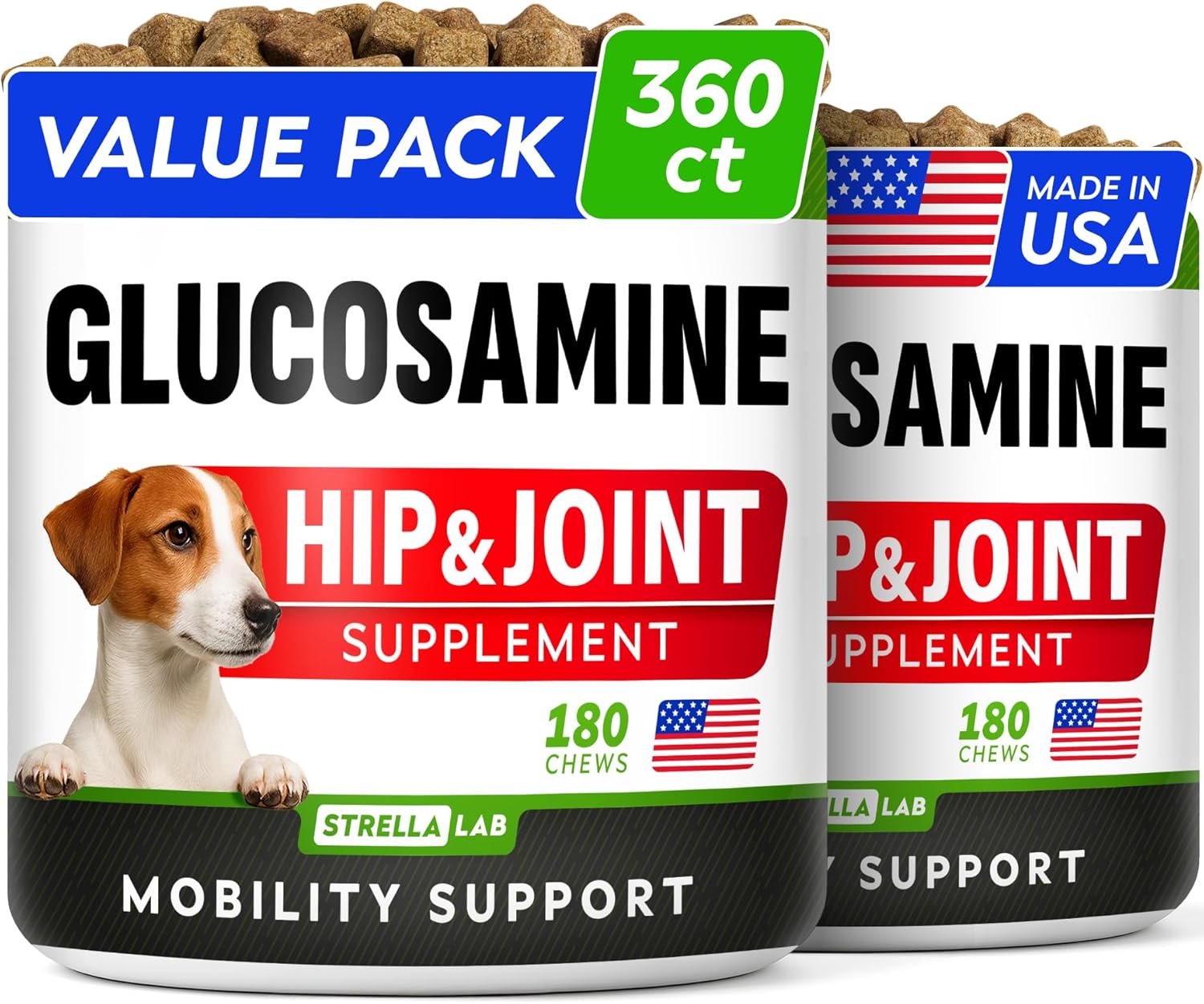 Glucosamine for Large Dogs - Joint Supplement for Mobility