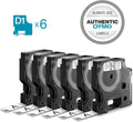 DYMO D1 Labels 1/2 in x 23 ft Pack of 6 - Reliable Home & Office