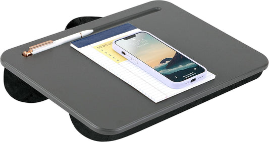 Portable LapDesk for 15 Laptops - Charcoal Chic