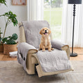 Purple Quilted Recliner Covers - Waterproof Pet Friendly Slipcover