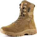 FREE SOLDIER Men's Tactical Boots 8 in Lightweight Combat Boots holes