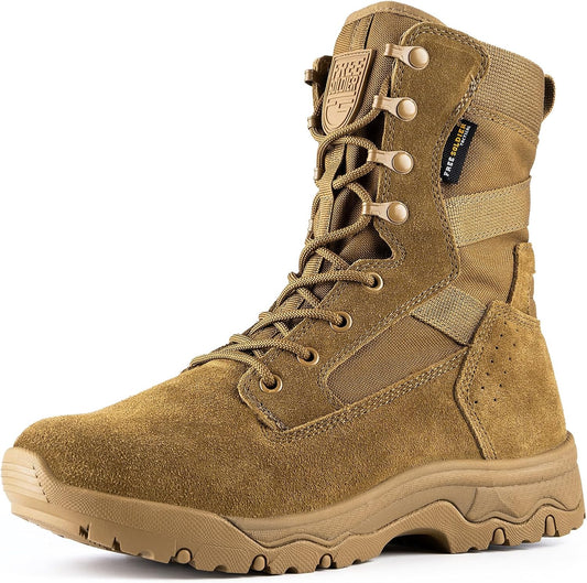 FREE SOLDIER Men's Tactical Boots for Comfort and Durability
