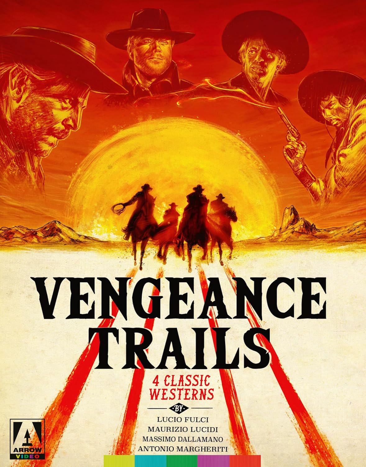 Vengeance Trails 4-Disc Special Edition Blu-ray for Collectors