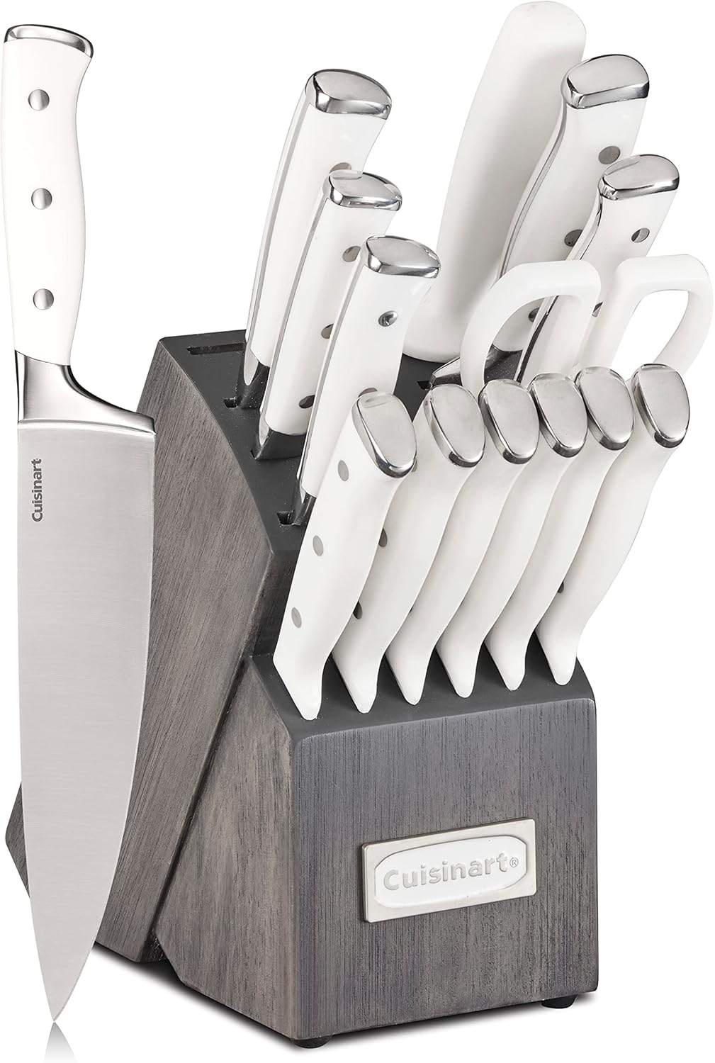 Cuisinart 15-Piece Knife Set with Block for Precision Cutting