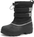 Boys Girls Snow Boots for Kids - Warm, Waterproof, Anti-Slip Clothing