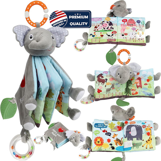 Soft Teething Book: Perfect Baby Gift Set
