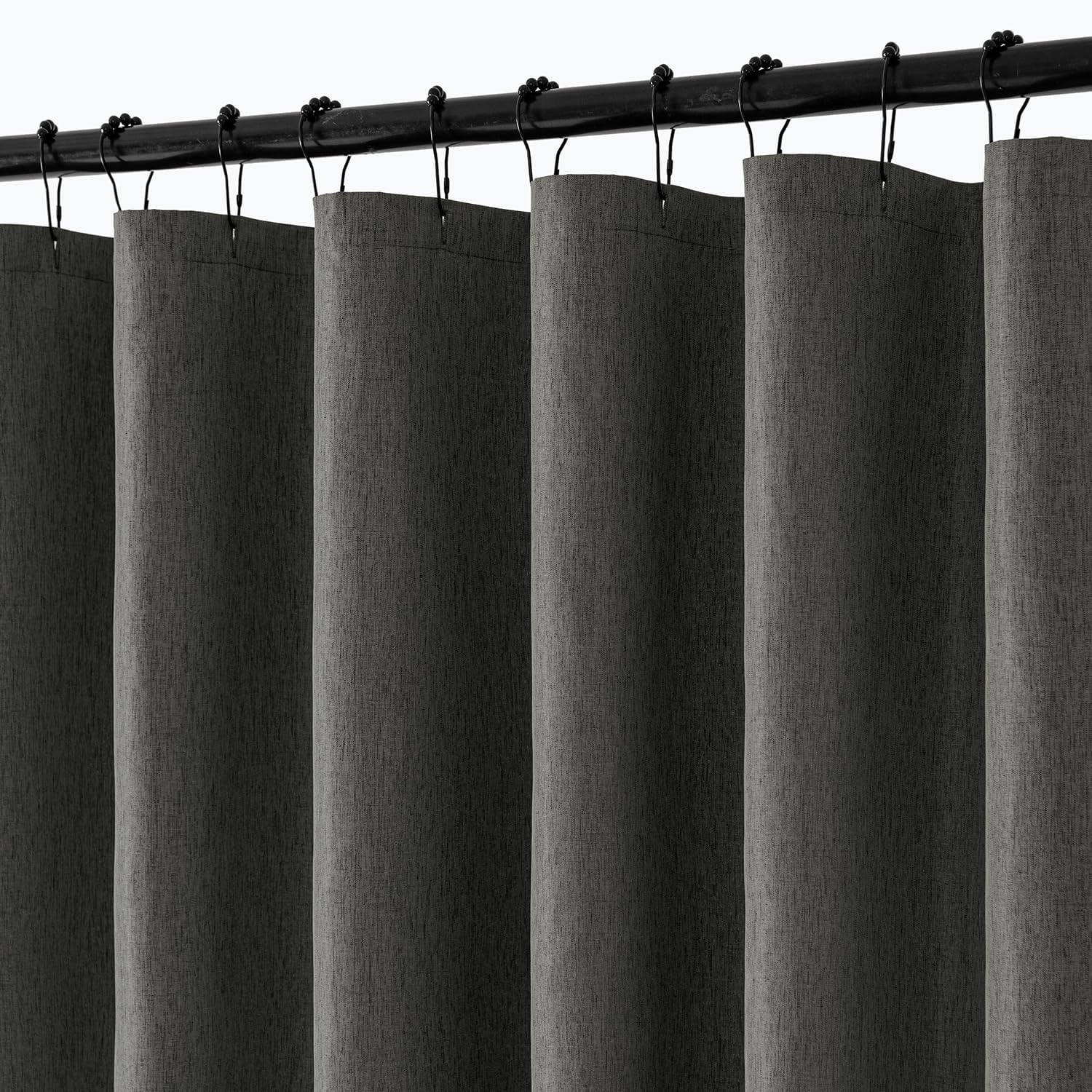 Extra Long Linen Shower Curtain for Maximum Privacy and Style