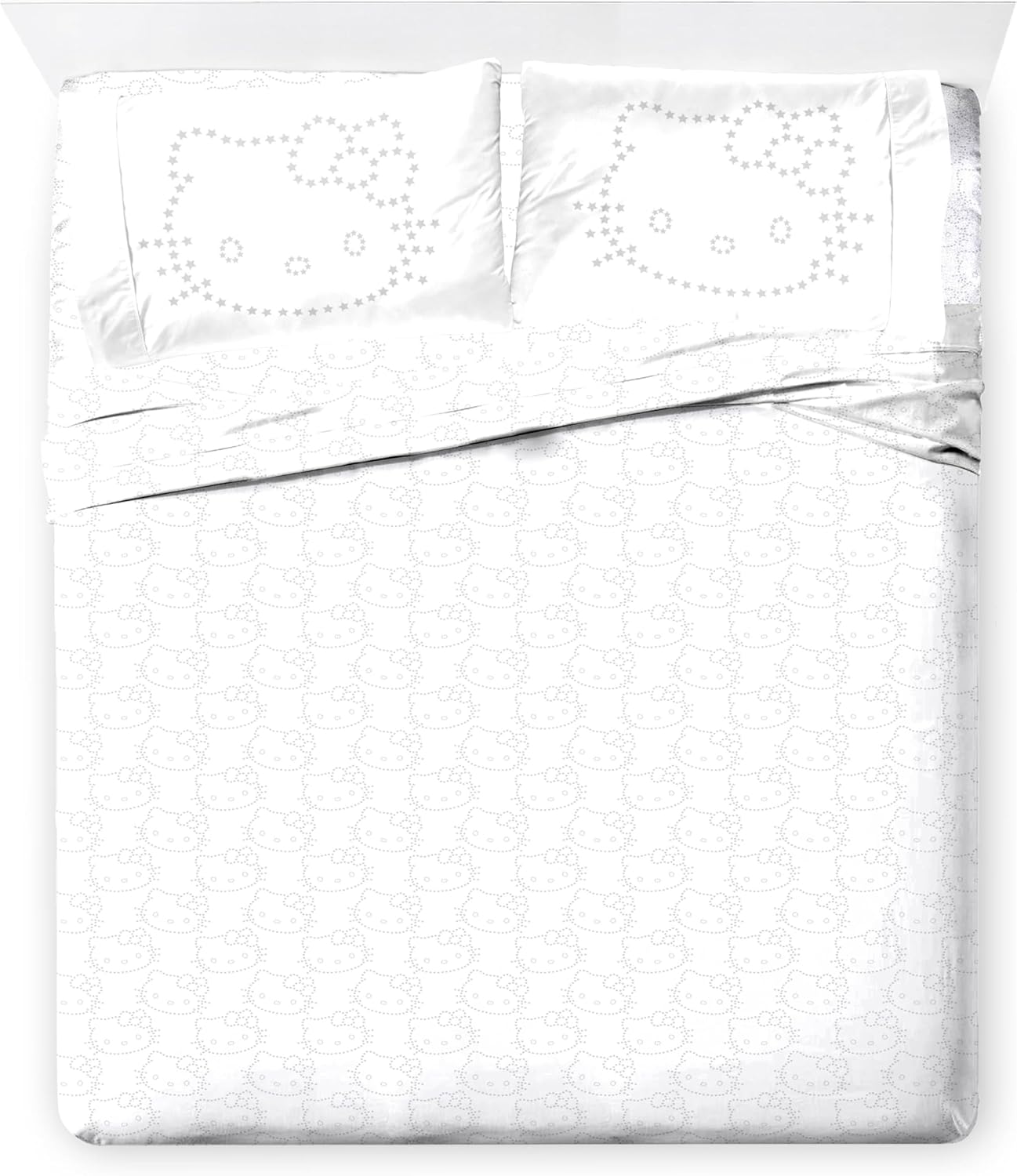 Hello Kitty Sheet Set - Ultra-Soft 4 Piece Queen Bedding