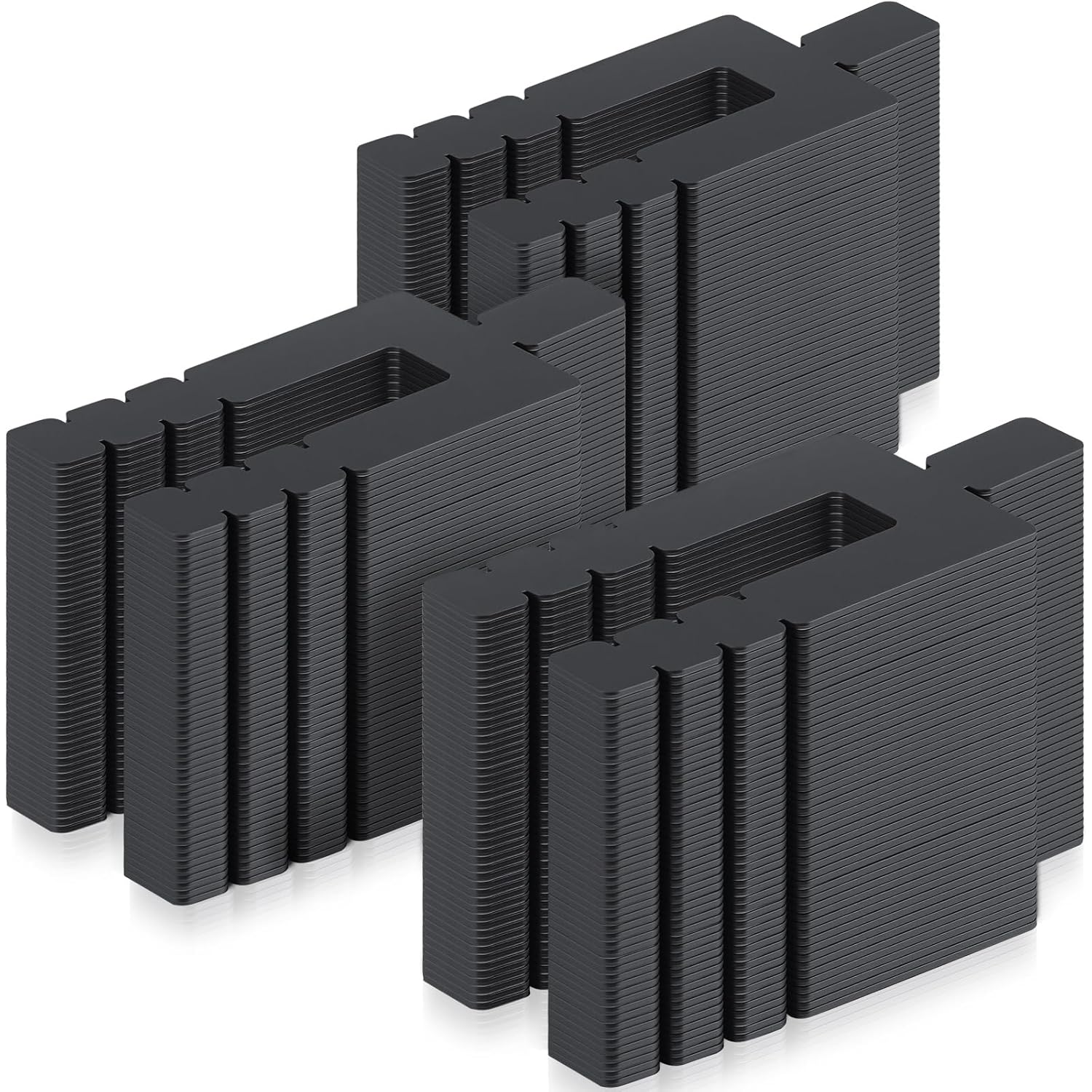 1000 Pcs Stackable Black Shims for Windows & Doors Installation