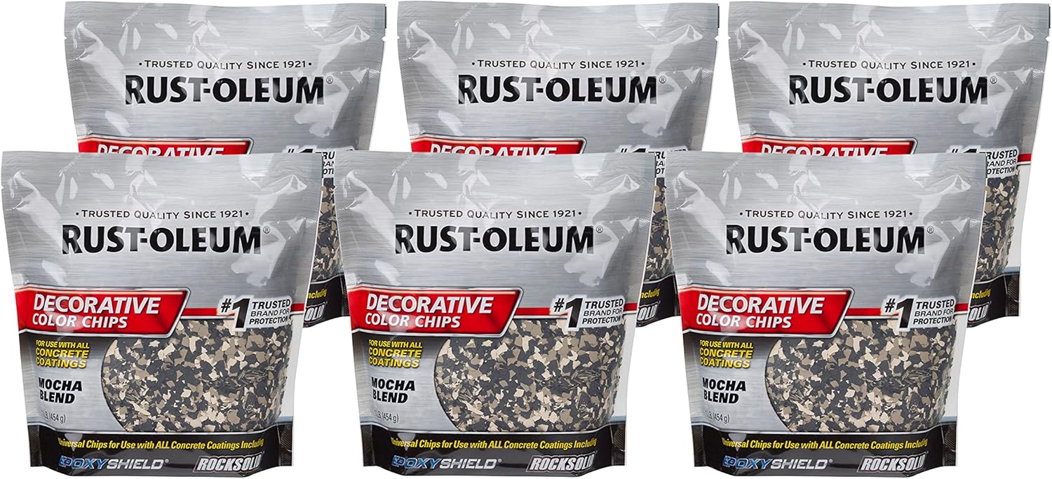 Rust-Oleum Decorative Color Chips for Concrete Coatings