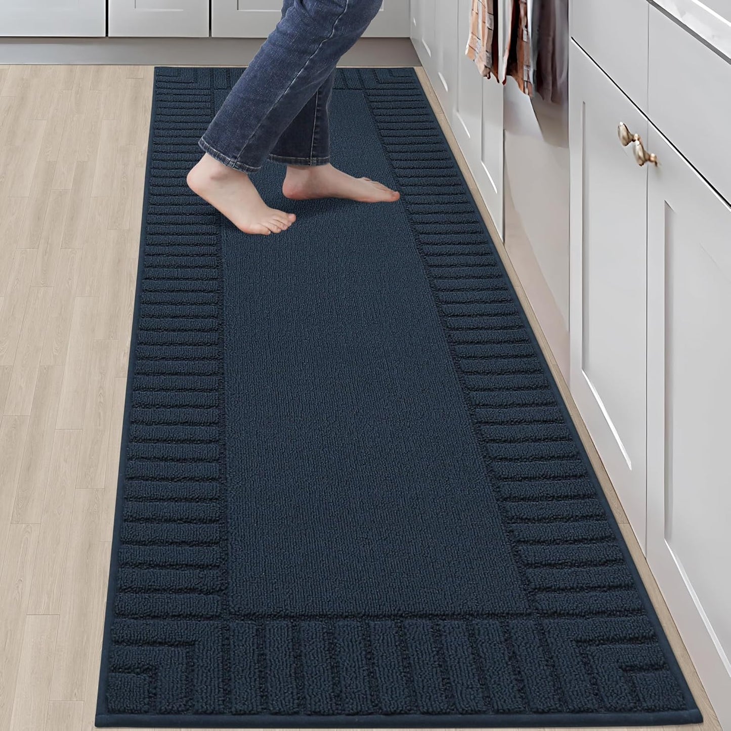 Non Slip Kitchen Runner Rug - Absorbent Mats for Floor Use