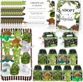 Adopt a Pet Reptile Party Favors Kit - 38 Pcs Reptile Plush Set