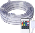 33ft Flat Flexible LED Rope Lights RGB Strip Light - Color Changing