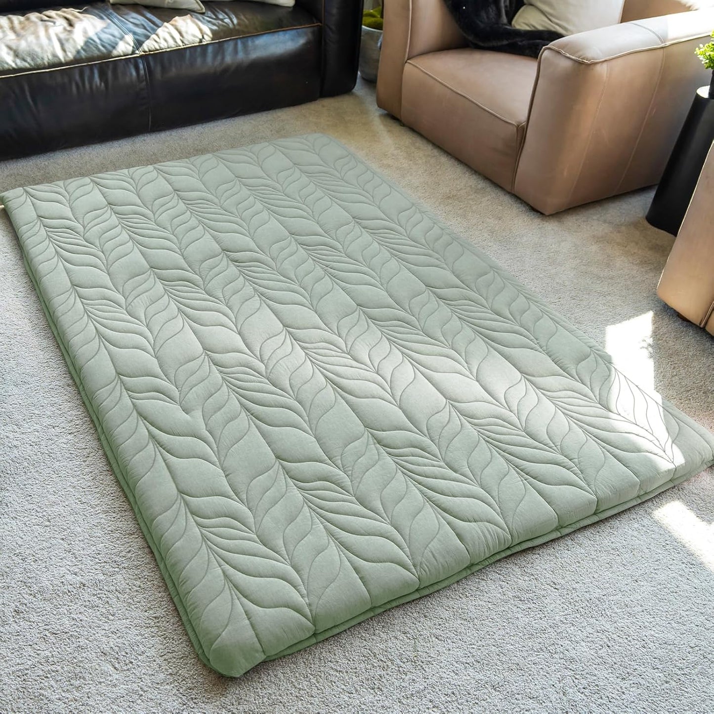 ZonLi Japanese Floor Mattress for Comfortable Sleep and Versatility