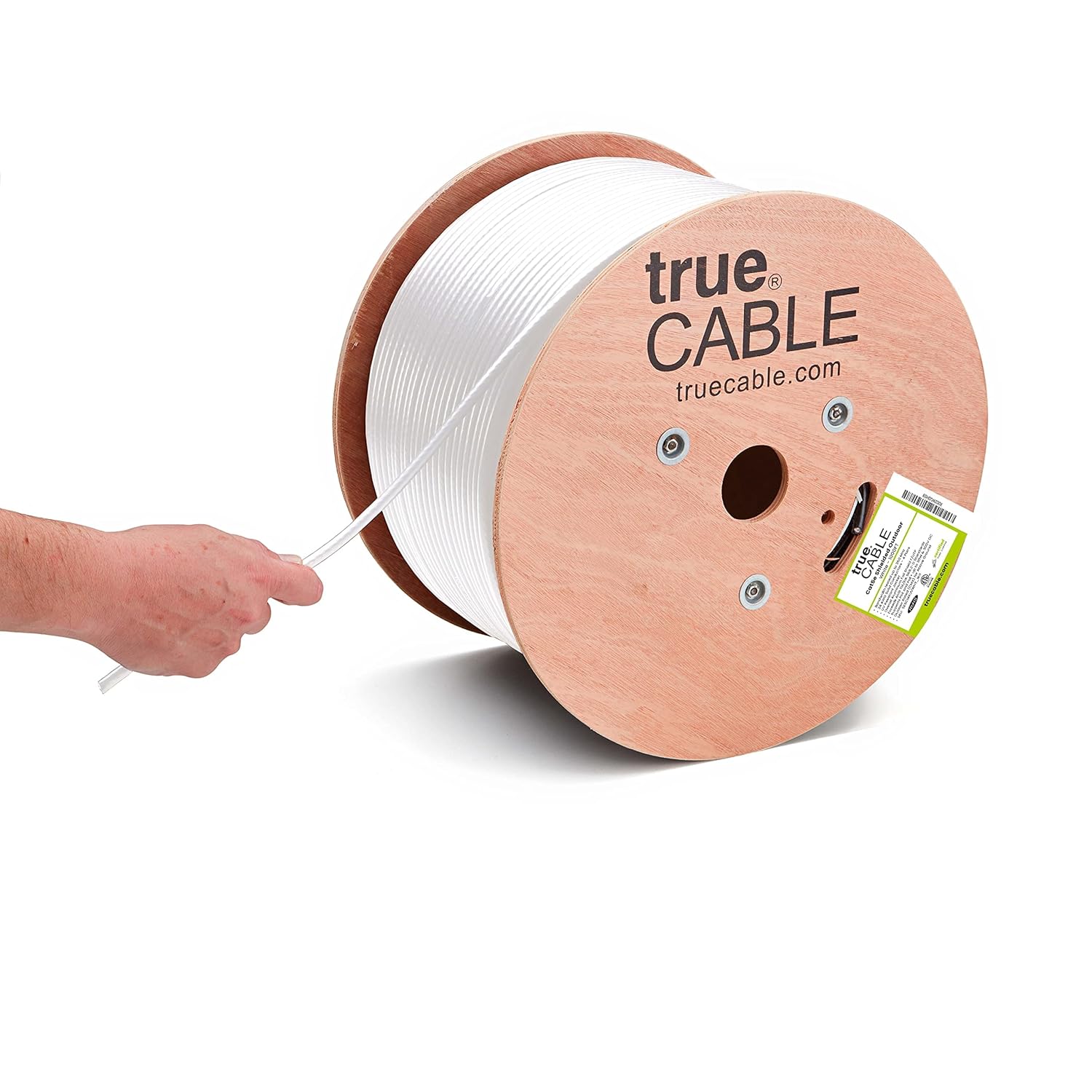 trueCABLE Cat5e Outdoor Shielded Ethernet Cable for High Performance