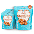 Soft and Chewy Sea Salt Caramels - Individually Wrapped 6oz (6-Pack)