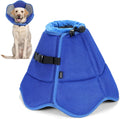 Soft Dog Cone Collar Adjustable Protective Recovery Cone for Dogs L
