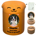 Custom Dog Urn Ceramic Personalized Medium - Keepsake for Pets