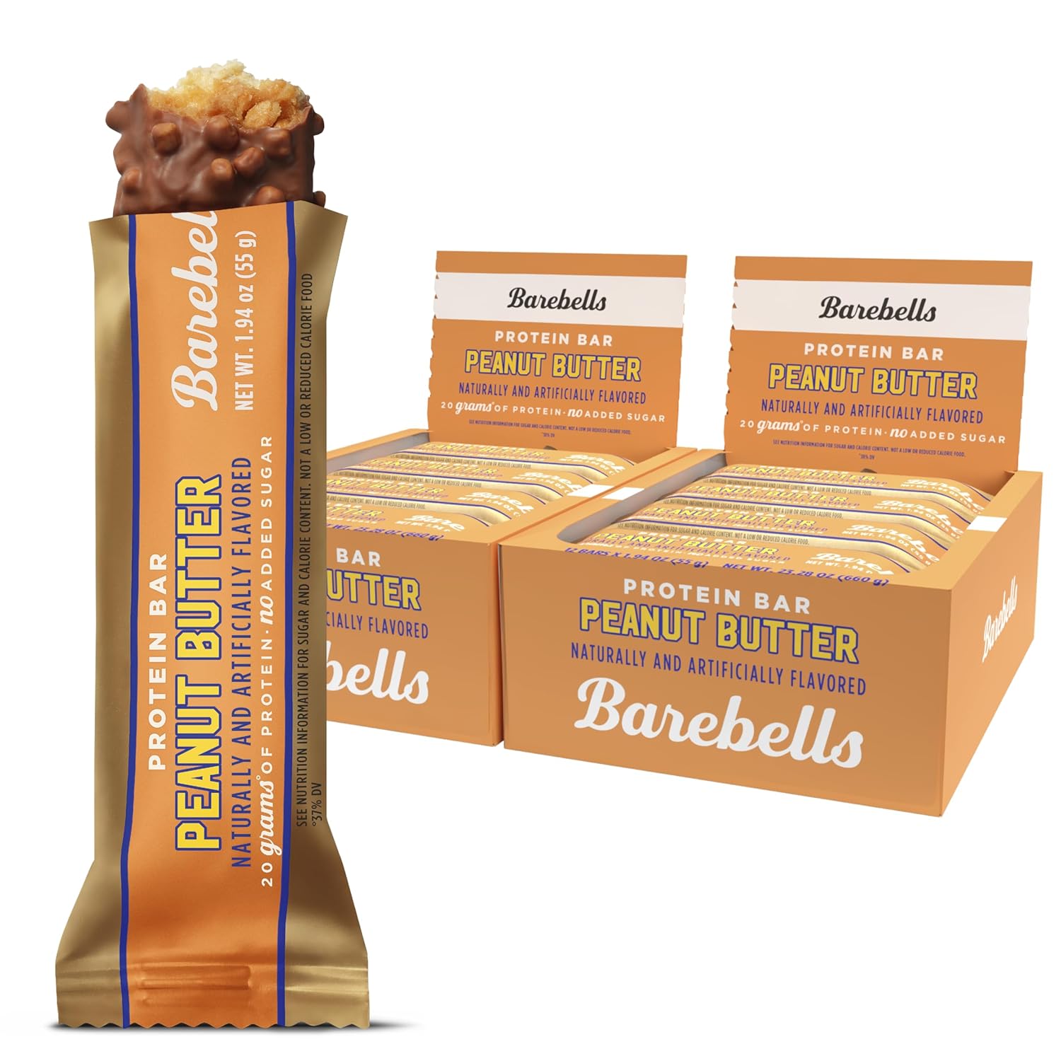 Barebells Protein Bars Peanut Butter - High Protein Treats