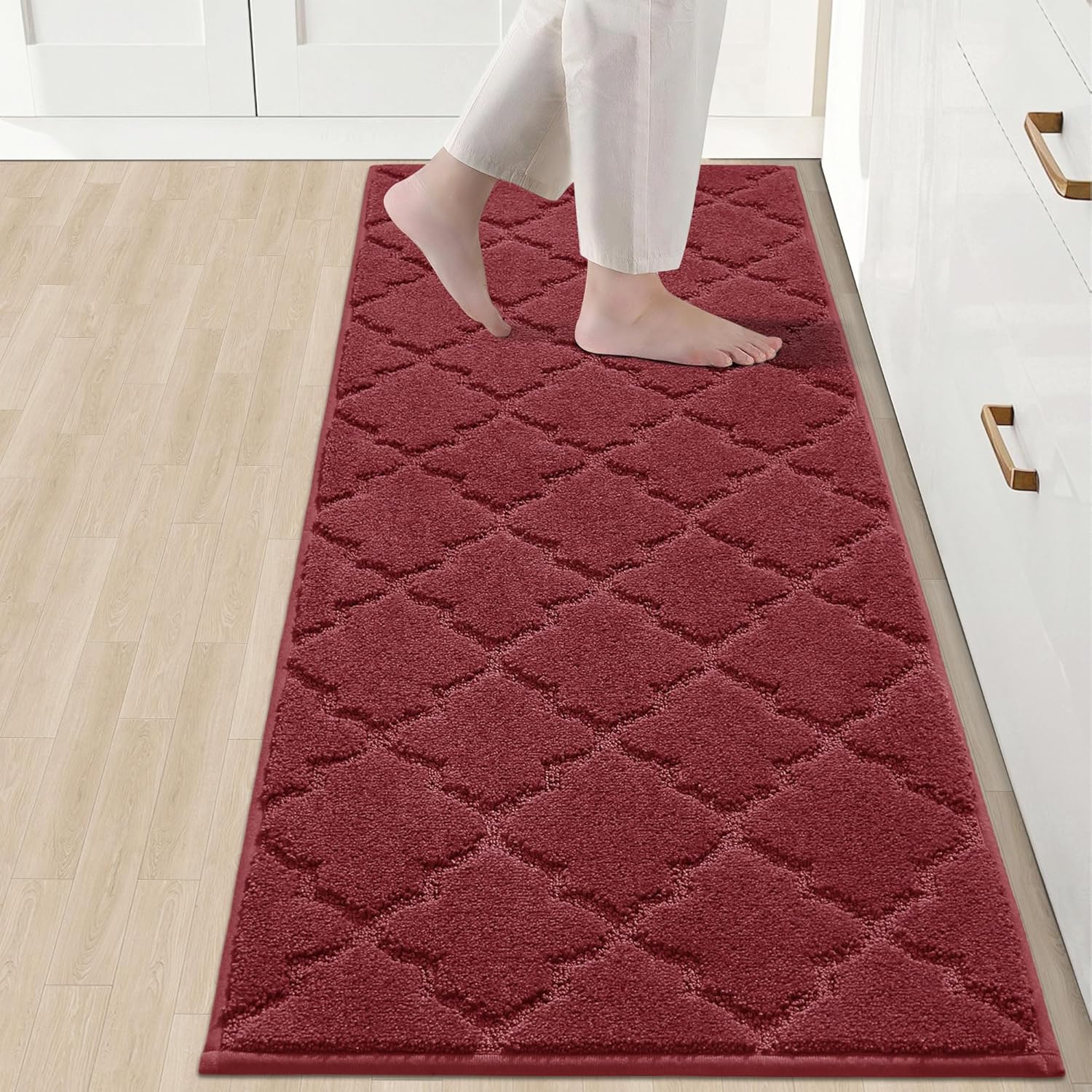 COSY HOMEER Soft Kitchen Floor Mats for Non-Skid Comfort
