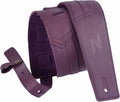 Nefelibata 3 in Guitar Strap Dark Purple - Padded Vintage Comfort