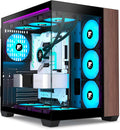 M9 PC Case Wood Walnut Front Panel - Mid-Tower ATX Gaming Case