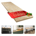 Bme Hevea Solid Wood Butcher Block Countertop - Unfinished 96in