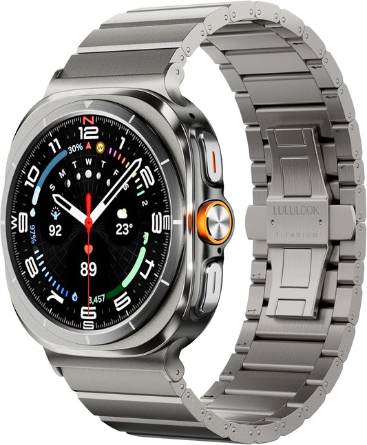 LULULOOK Titanium Band for Samsung Galaxy Watch Ultra 47mm