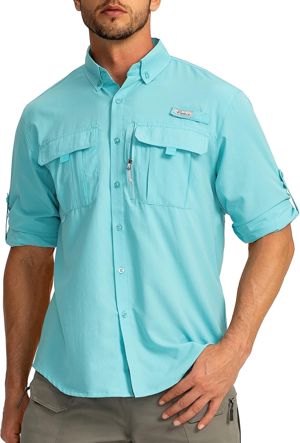 Men's Sun Protection Fishing Shirts with UPF50+ and Pockets