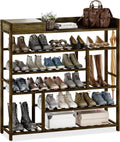Bamworld Shoe Rack for Front Door Entrance Bamboo Shoe Organizer
