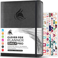 Clever Fox Planner Daily PRO 8.5 x 11 in - Undated Daily Productivity