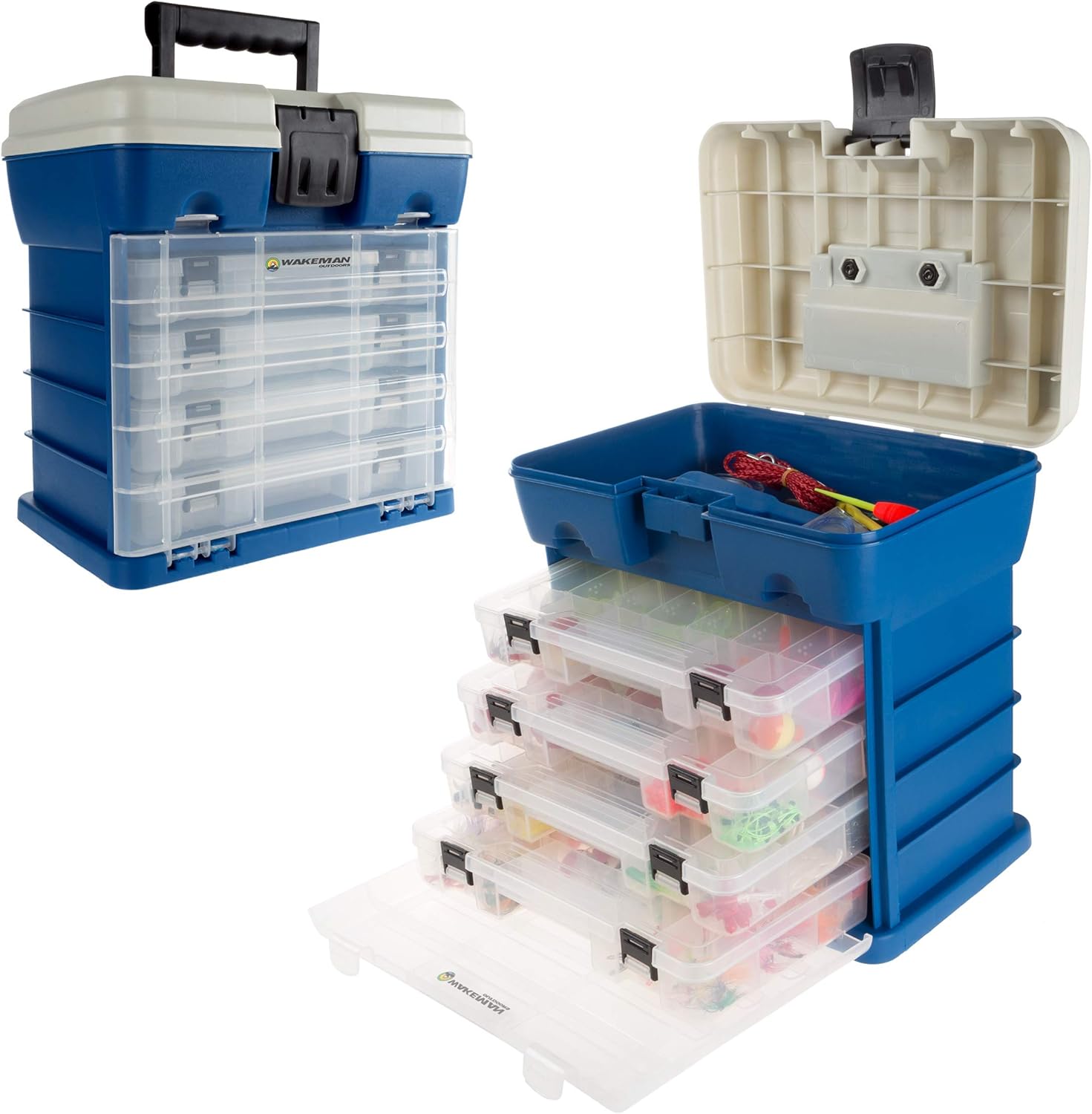 Wakeman Outdoors Utility Box - Organize Camping/Fishing Gear