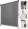 Outdoor Roller Shade 7ft W x 8ft H - Cool, Private Patio Shade