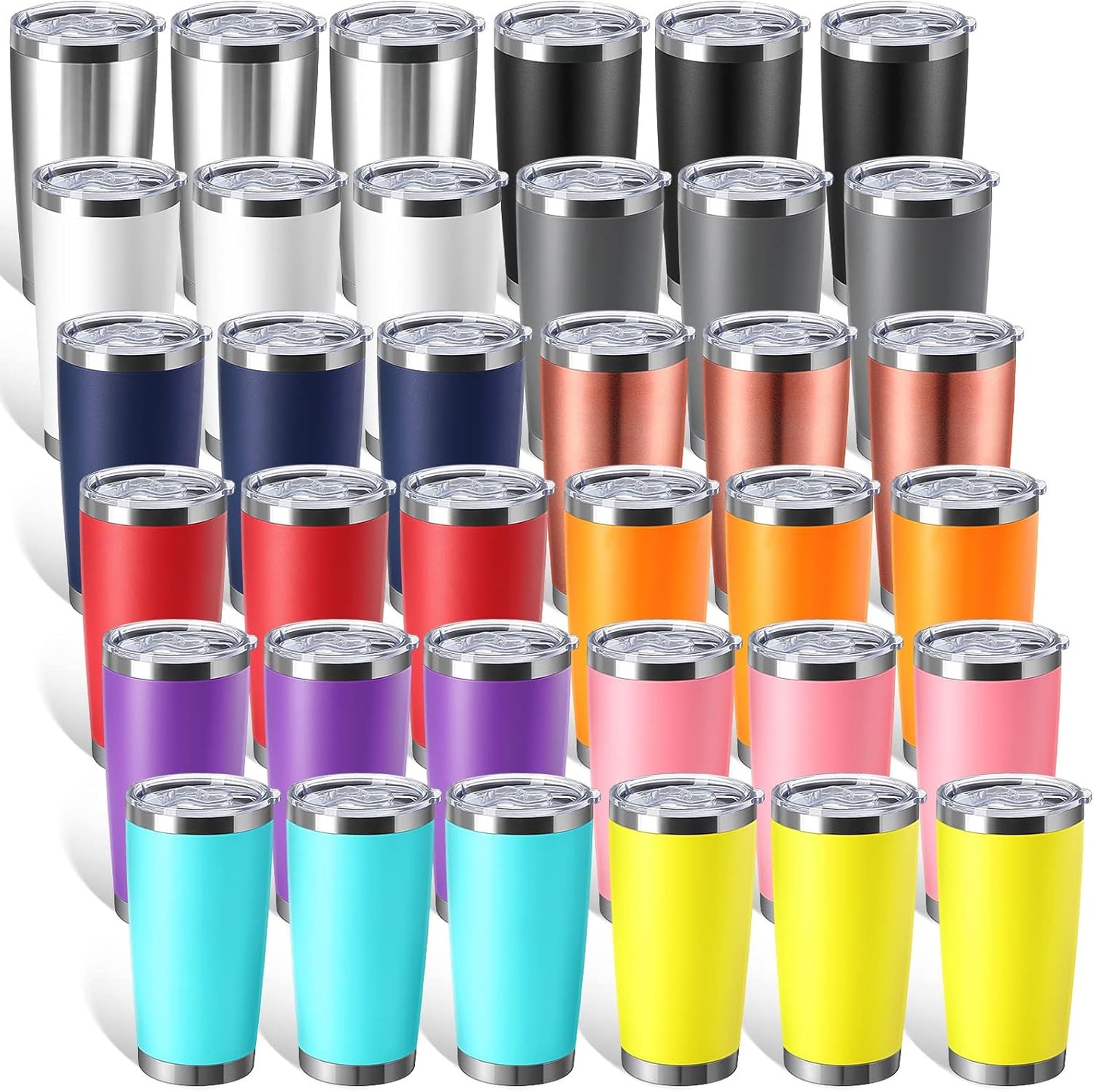 36 Packs Stainless Steel Tumbler Bulk for Every Occasion
