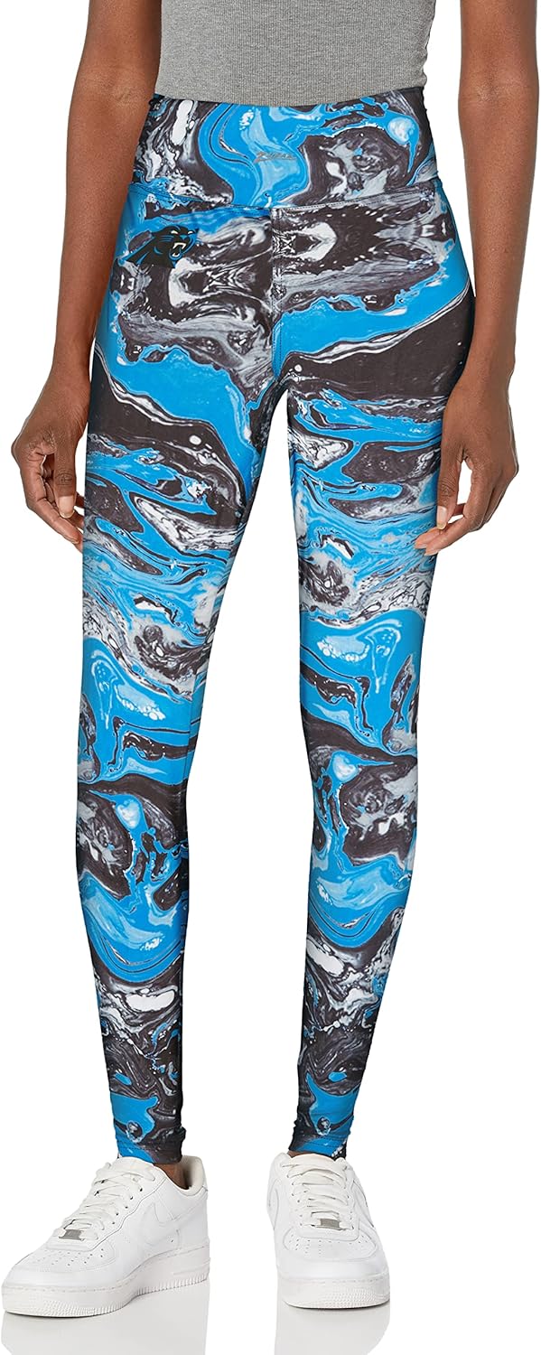 Zubaz NFL Women's Zebra Print Leggings for Ultimate Comfort